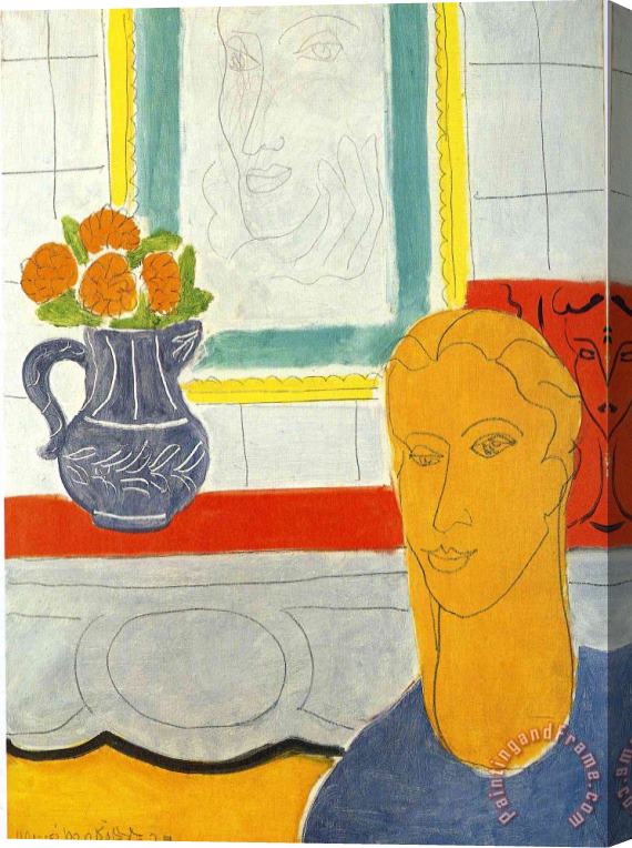 Henri Matisse Not Identified 27 Stretched Canvas Print / Canvas Art