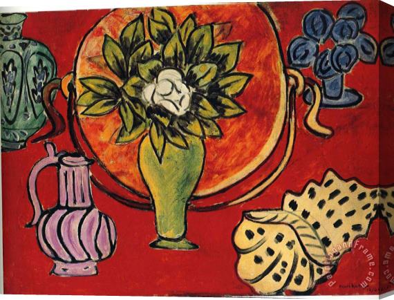 Henri Matisse Still Life with a Magnolia 1941 Stretched Canvas Painting / Canvas Art