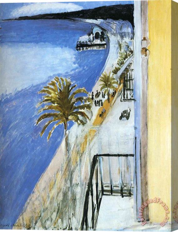 Henri Matisse The Bay of Nice 1918 Stretched Canvas Painting / Canvas Art