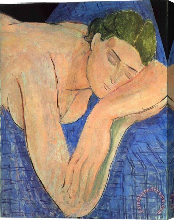 Henri Matisse The Dream 1935 Stretched Canvas Painting / Canvas Art