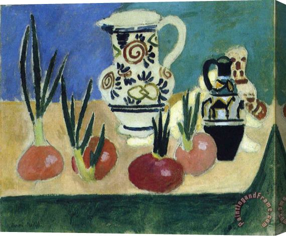 Henri Matisse The Red Onions 1906 Stretched Canvas Print / Canvas Art