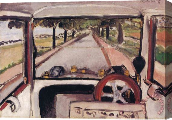 Henri Matisse The Windshield 1917 Stretched Canvas Print / Canvas Art