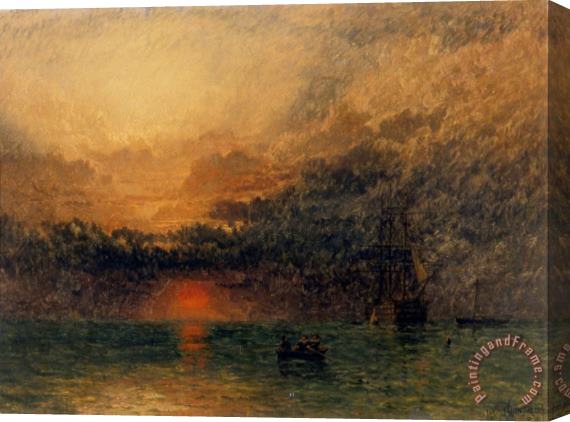 Henry Dawson Before the Storm Stretched Canvas Painting / Canvas Art