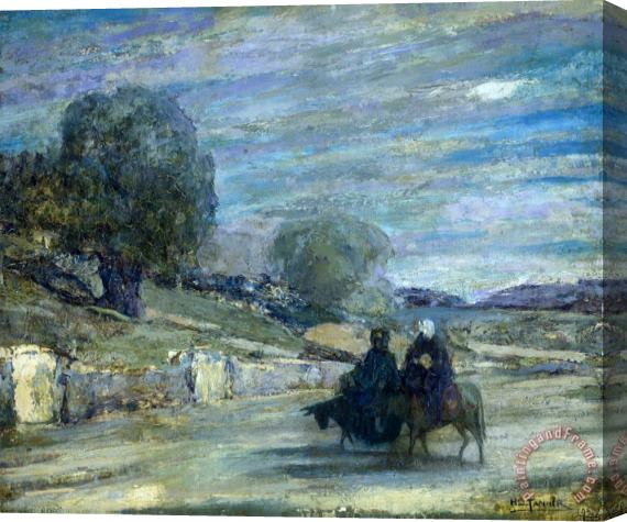 Henry Ossawa Tanner Flight Into Egypt Stretched Canvas Print / Canvas Art