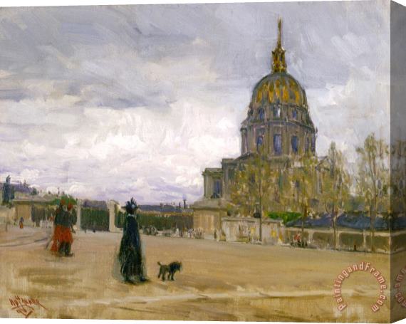 Henry Ossawa Tanner Les Invalides, Paris Stretched Canvas Painting / Canvas Art