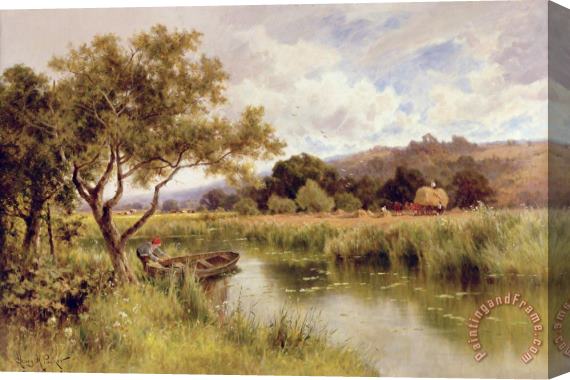 Henry Parker Silent Stream Stretched Canvas Painting / Canvas Art