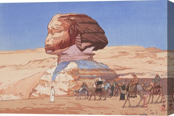 Hiroshi Yoshida The Sphinx (sufuinkusu), From The European Series Stretched Canvas Painting / Canvas Art