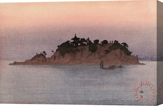 Hiroshi Yoshida Tomo No Ura, From The Inland Sea Series (seto Naikai Shu) Stretched Canvas Print / Canvas Art