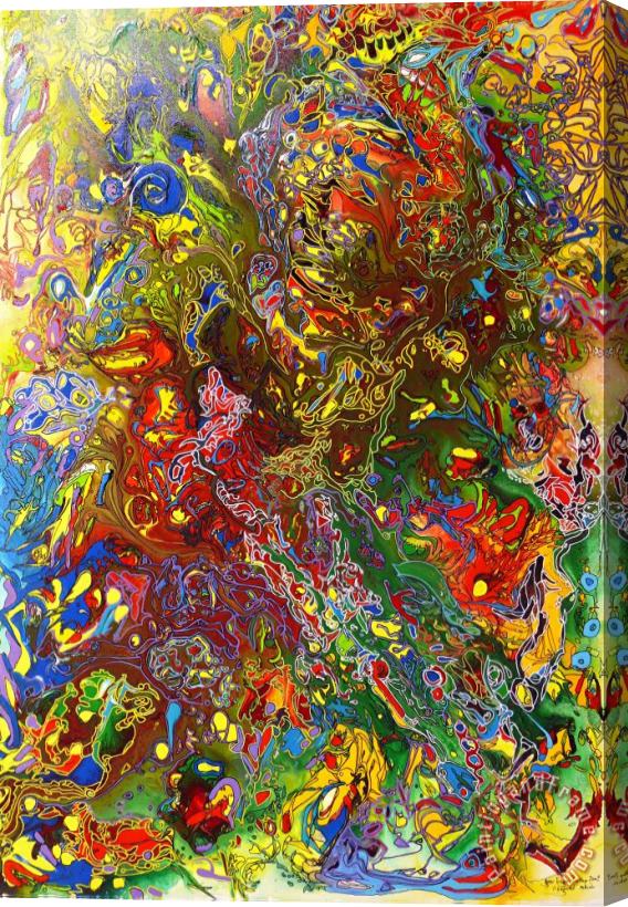 Igor Eugen Prokop Evolution of an embryonary Human Brain Stretched Canvas Painting / Canvas Art