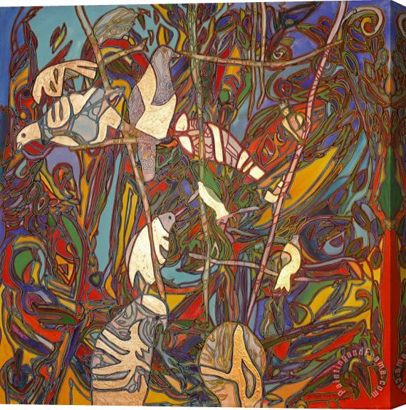 Igor Eugen Prokop Soulbirds Stretched Canvas Painting / Canvas Art