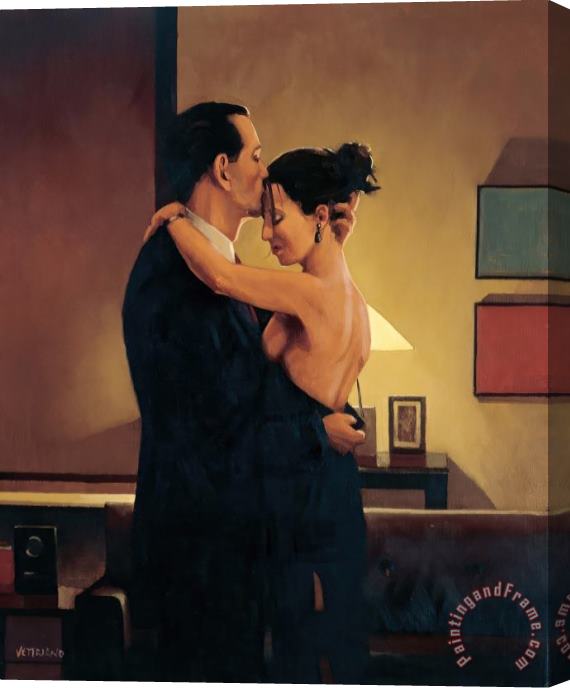 Jack Vettriano Betrayal No Turning Back Stretched Canvas Painting / Canvas Art
