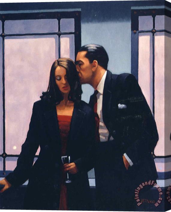 Jack Vettriano Contemplation of Betrayal 2001 Stretched Canvas Print / Canvas Art