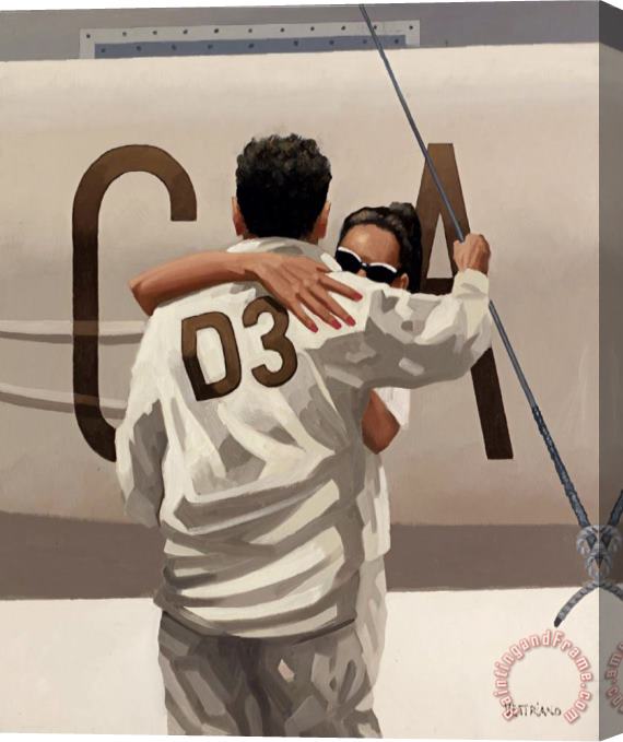 Jack Vettriano Ship of Dreams, 2009 Stretched Canvas Painting / Canvas Art