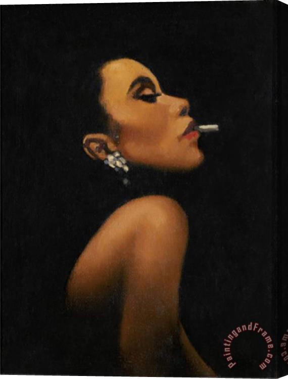 Jack Vettriano Showgirl, 2010 Stretched Canvas Print / Canvas Art