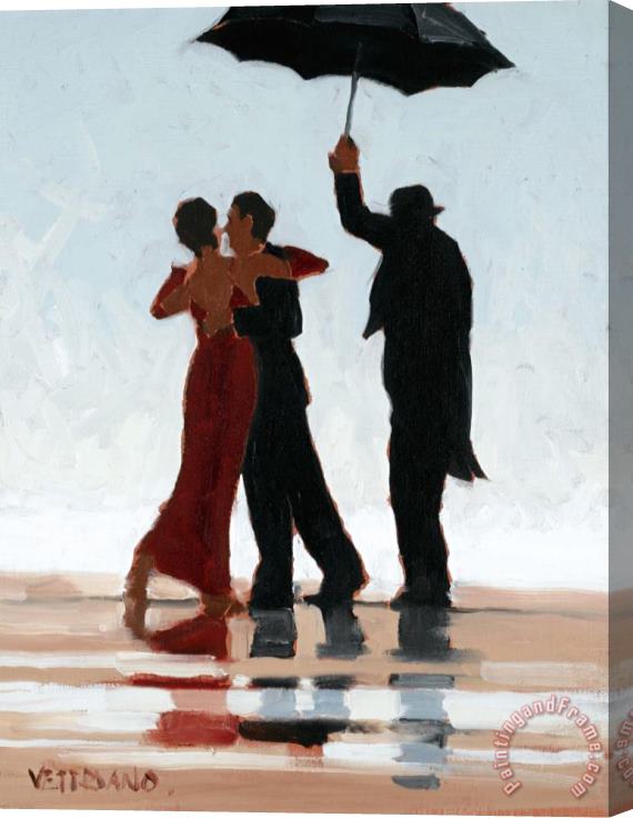 Jack Vettriano Study for The Singing Butler Stretched Canvas Painting / Canvas Art