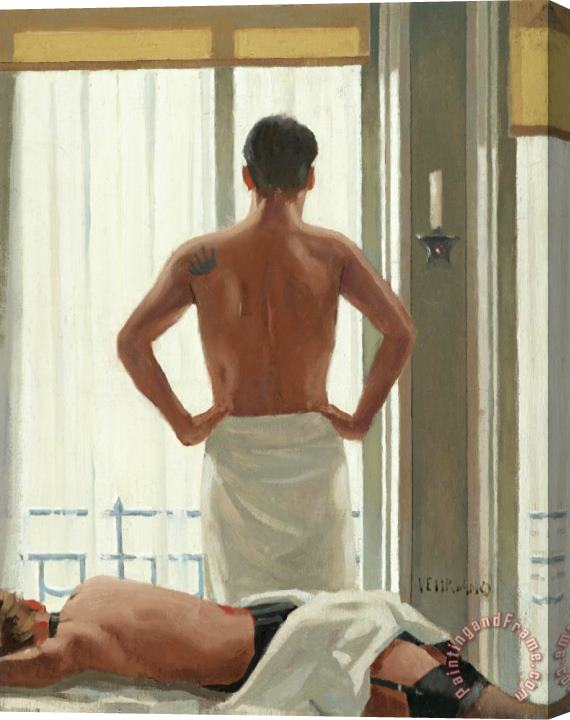 Jack Vettriano The Remains of Love Stretched Canvas Painting / Canvas Art