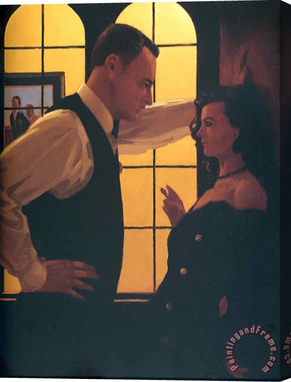 Jack Vettriano The Trap Stretched Canvas Print / Canvas Art
