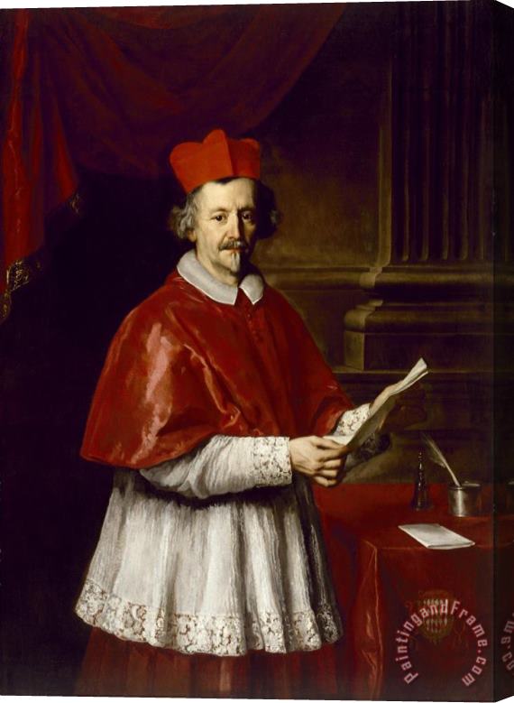 Jacob Ferdinand Voet Cardinal Giulio Spinola Stretched Canvas Painting / Canvas Art
