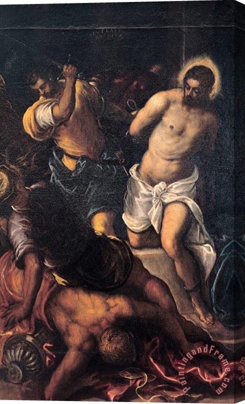 Jacopo Robusti Tintoretto Crowning with Thorns Stretched Canvas Print / Canvas Art