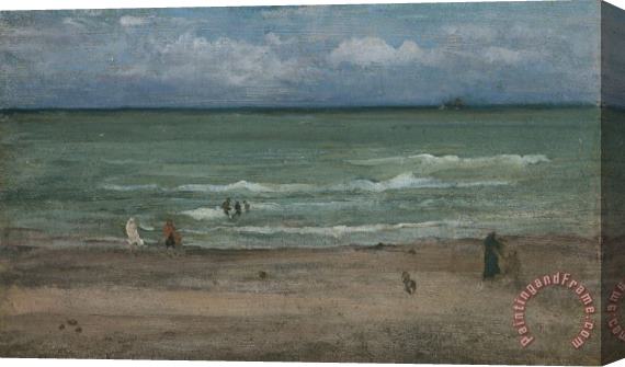 James Abbott McNeill Whistler The Sea Stretched Canvas Print / Canvas Art