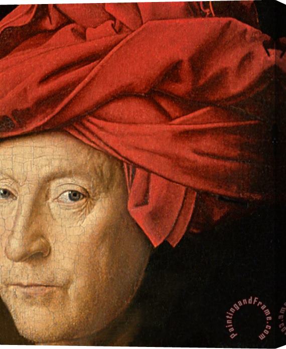 Jan van Eyck Portrait of a Man Stretched Canvas Print / Canvas Art