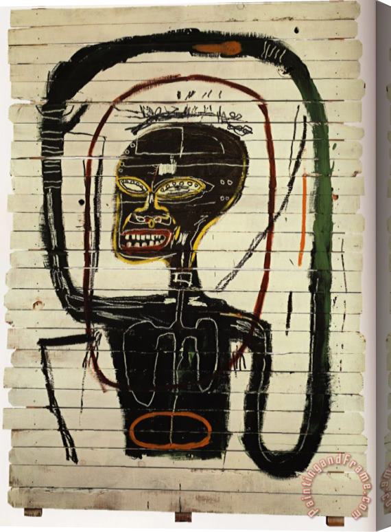 Jean-michel Basquiat Flexible Stretched Canvas Painting / Canvas Art