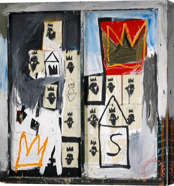Jean-michel Basquiat Untitled  Stretched Canvas Painting / Canvas Art