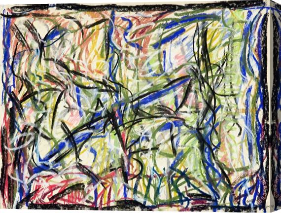 Jean-paul Riopelle Untitled, 1969 Stretched Canvas Print / Canvas Art