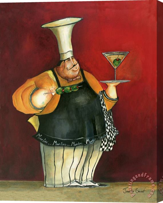 Jennifer Garant Martini for You Stretched Canvas Painting / Canvas Art