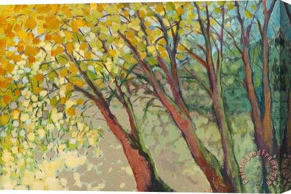 Jennifer Lommers An Afternoon at the Park Stretched Canvas Print / Canvas Art