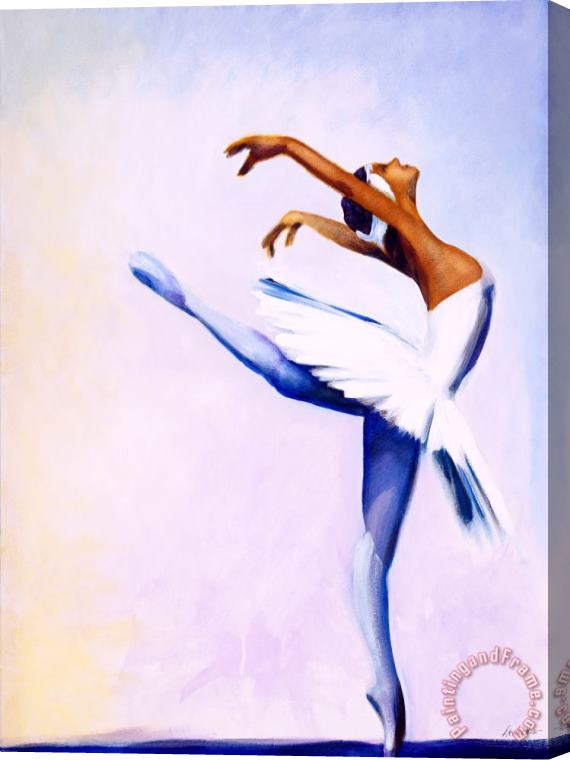 Jerome Lawrence Enjoy the Dance Stretched Canvas Print / Canvas Art