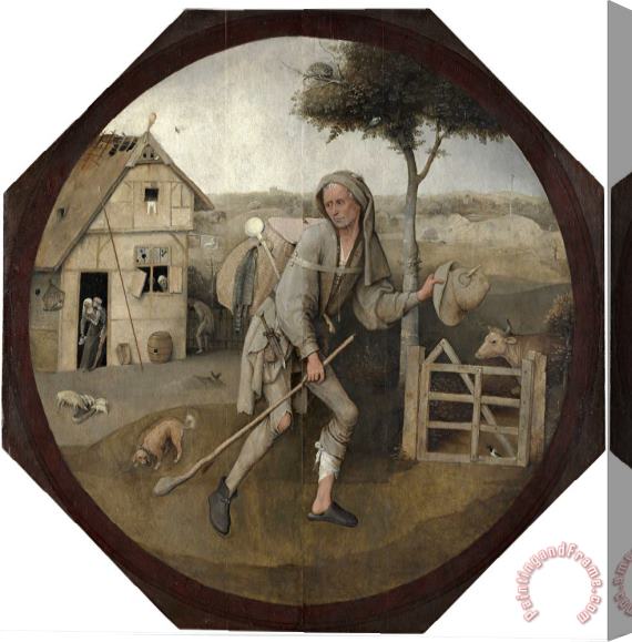 Jheronimus Bosch The Pedlar Stretched Canvas Print / Canvas Art