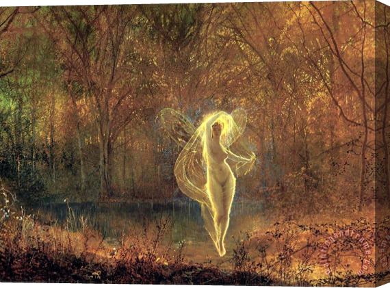 John Atkinson Grimshaw Dame Autumn Hath a Mournful Face Stretched Canvas Painting / Canvas Art
