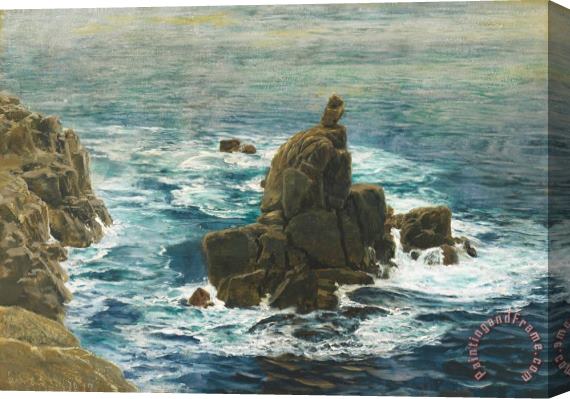 John Brett Land's End Stretched Canvas Painting / Canvas Art