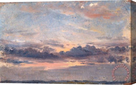 John Constable A Cloud Study, Sunset Stretched Canvas Painting / Canvas Art
