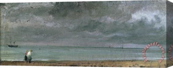 John Constable Brighton Beach Stretched Canvas Painting / Canvas Art