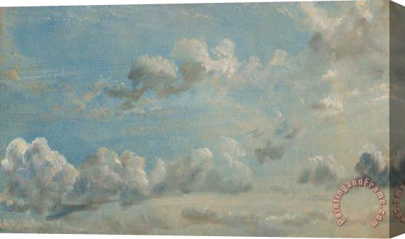 John Constable Cloud Study 10 Stretched Canvas Print / Canvas Art