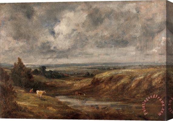 John Constable Hampstead Heath Stretched Canvas Print / Canvas Art