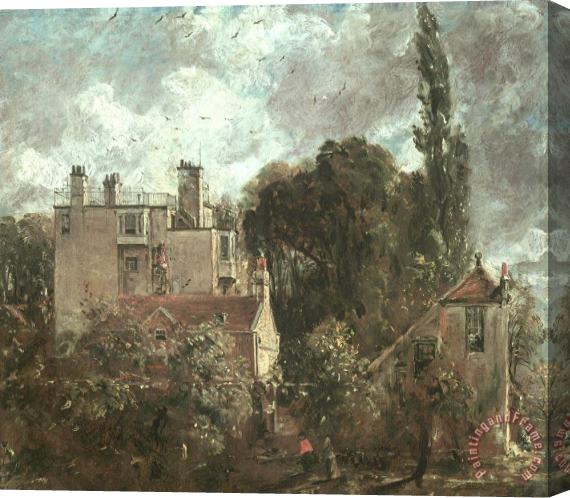 John Constable The Grove, Or The Admiral's House in Hampstead Stretched Canvas Painting / Canvas Art