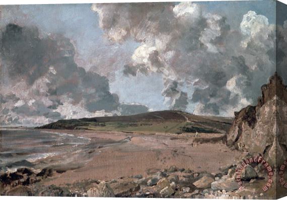 John Constable Weymouth Bay with Jordan Hill Stretched Canvas Print / Canvas Art