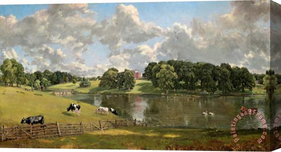 John Constable Wivenhoe Park, Essex Stretched Canvas Print / Canvas Art