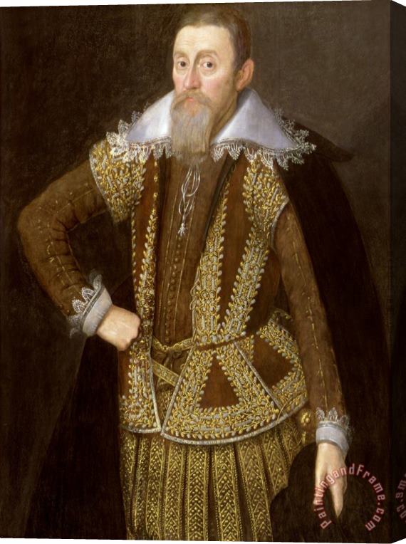 John De Critz William Parker, 4th Baron Monteagle And 11th Baron Morley Stretched Canvas Print / Canvas Art