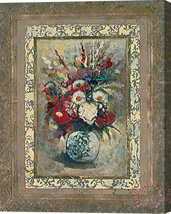 John Douglas Floral Beauty Iv Stretched Canvas Painting / Canvas Art