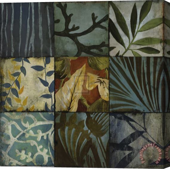 John Douglas Tile Patterns II Stretched Canvas Print / Canvas Art