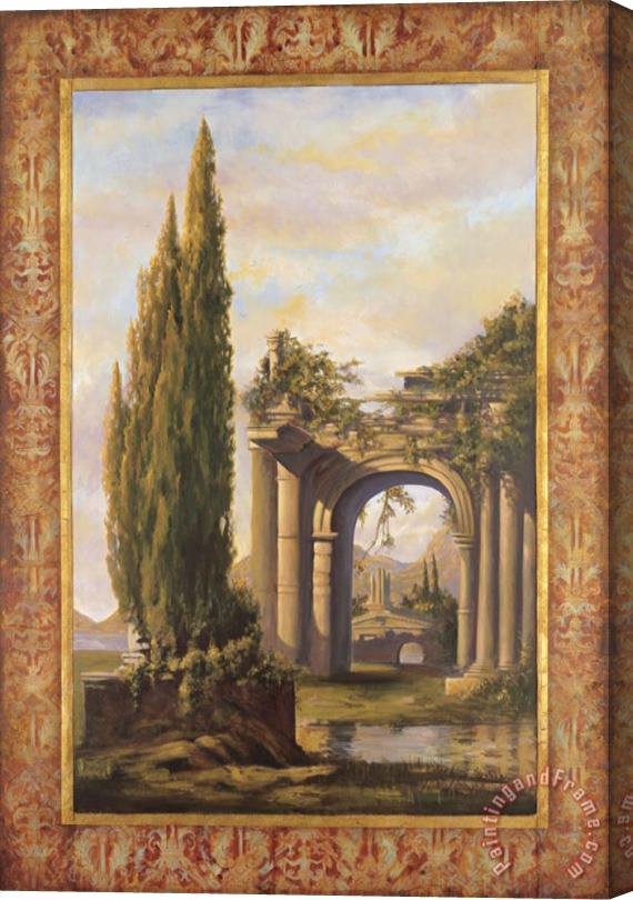 John Douglas Volterra Tapestry II Stretched Canvas Painting / Canvas Art