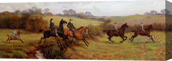 John Frederick Lewis A Short Cut Home Stretched Canvas Painting / Canvas Art