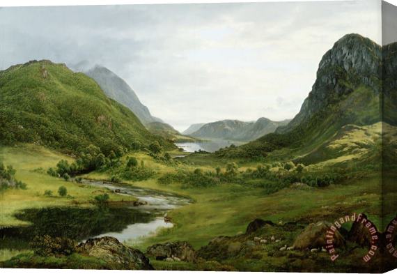 John Glover Thirlmere Stretched Canvas Painting / Canvas Art