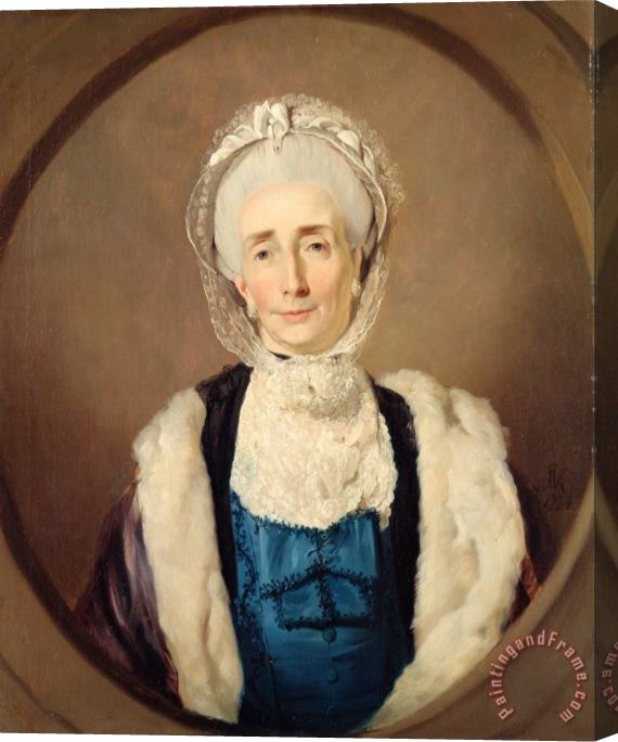 John Hamilton Mortimer Mrs. Lushington Stretched Canvas Painting / Canvas Art
