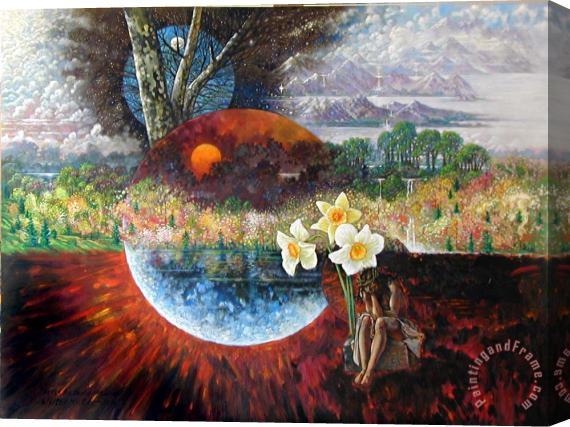 John Lautermilch After The Death Of Christ Stretched Canvas Painting / Canvas Art