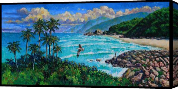 John Lautermilch Dreaming of Vietnam Stretched Canvas Painting / Canvas Art